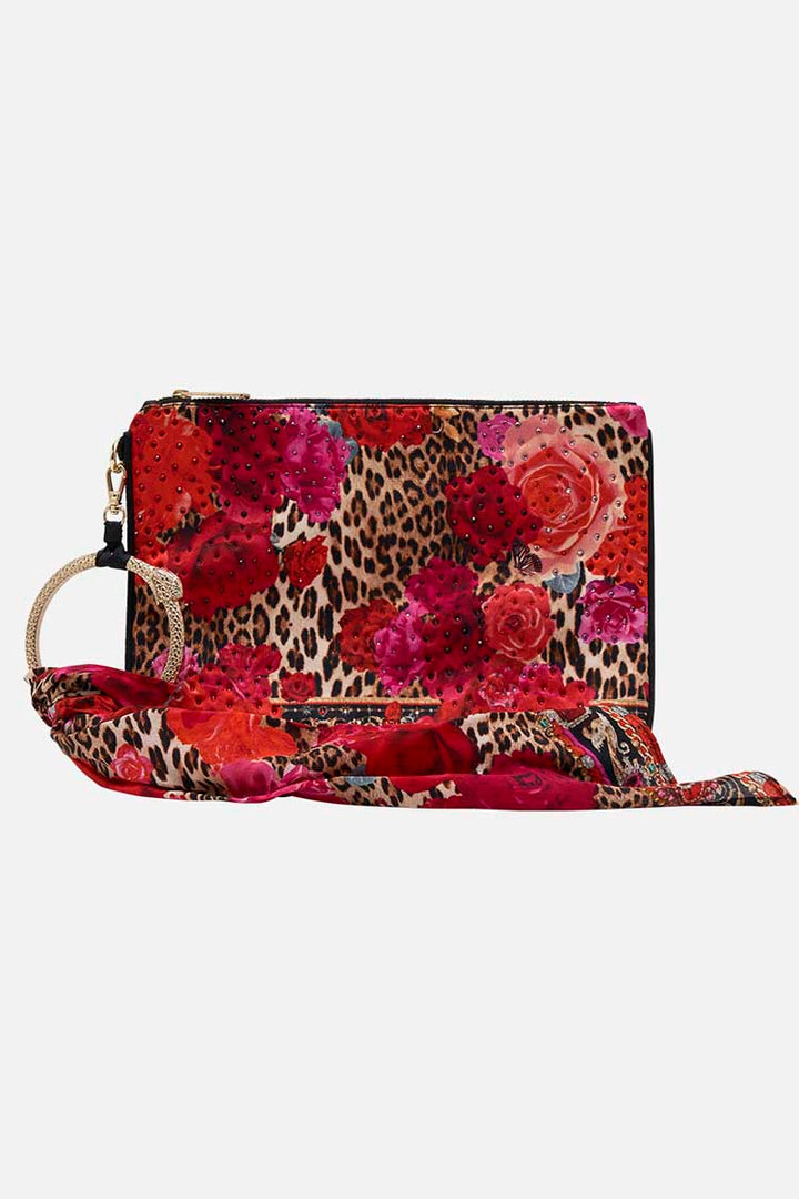 Ring Scarf Clutch in Heart Like a Wildflower