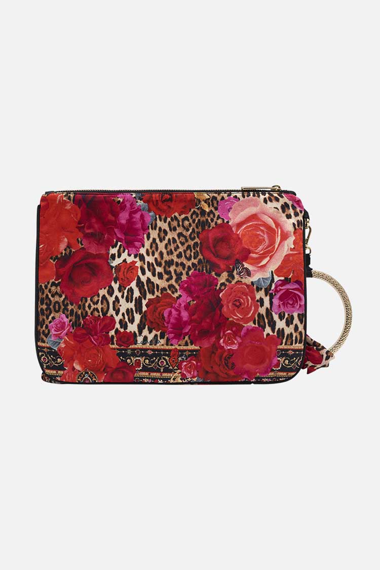 Ring Scarf Clutch in Heart Like a Wildflower