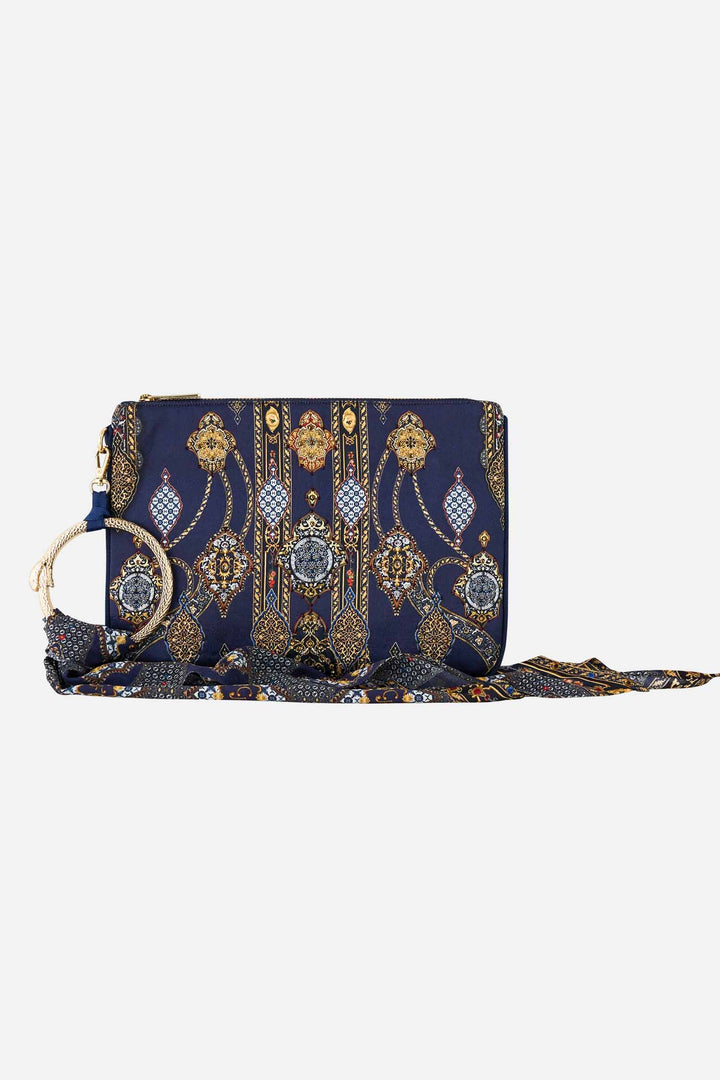 Ring Scarf Clutch in The Imperial Gate