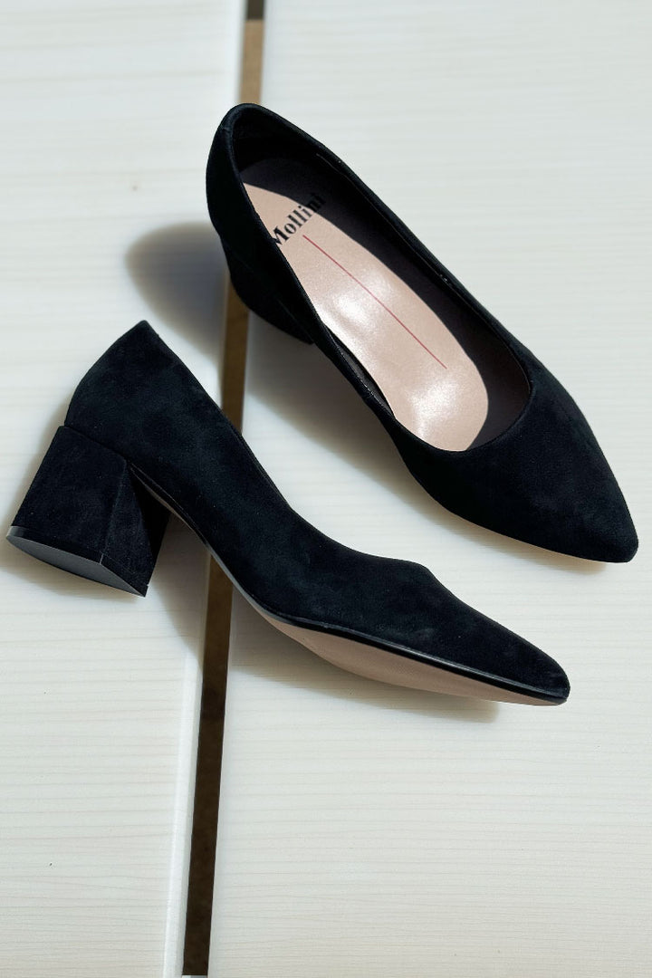 Risken Suede Pump Heels | FINAL SALE