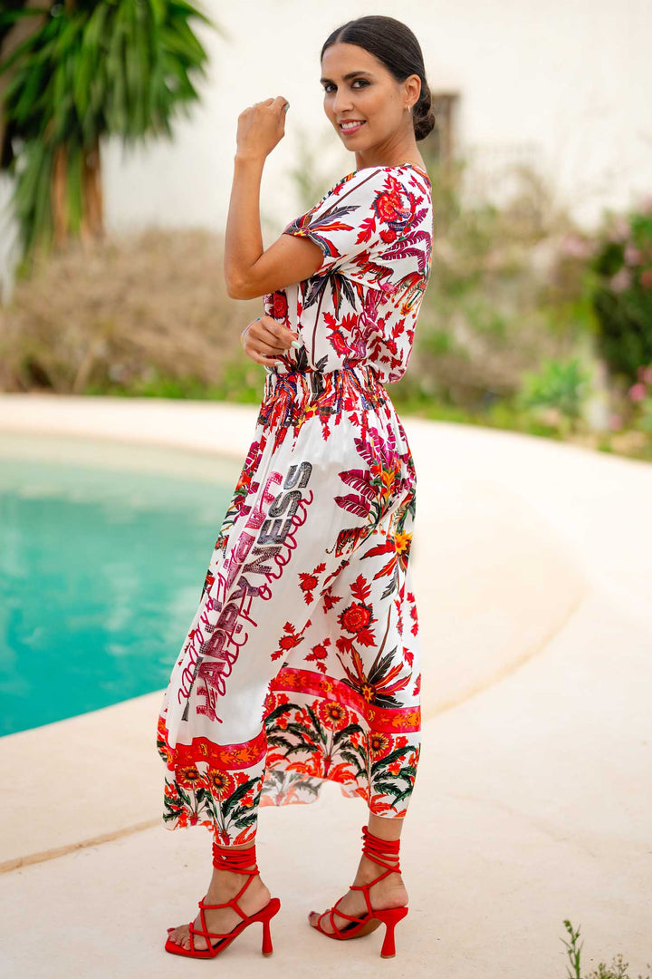 Rock Happiness First Printed Skirt