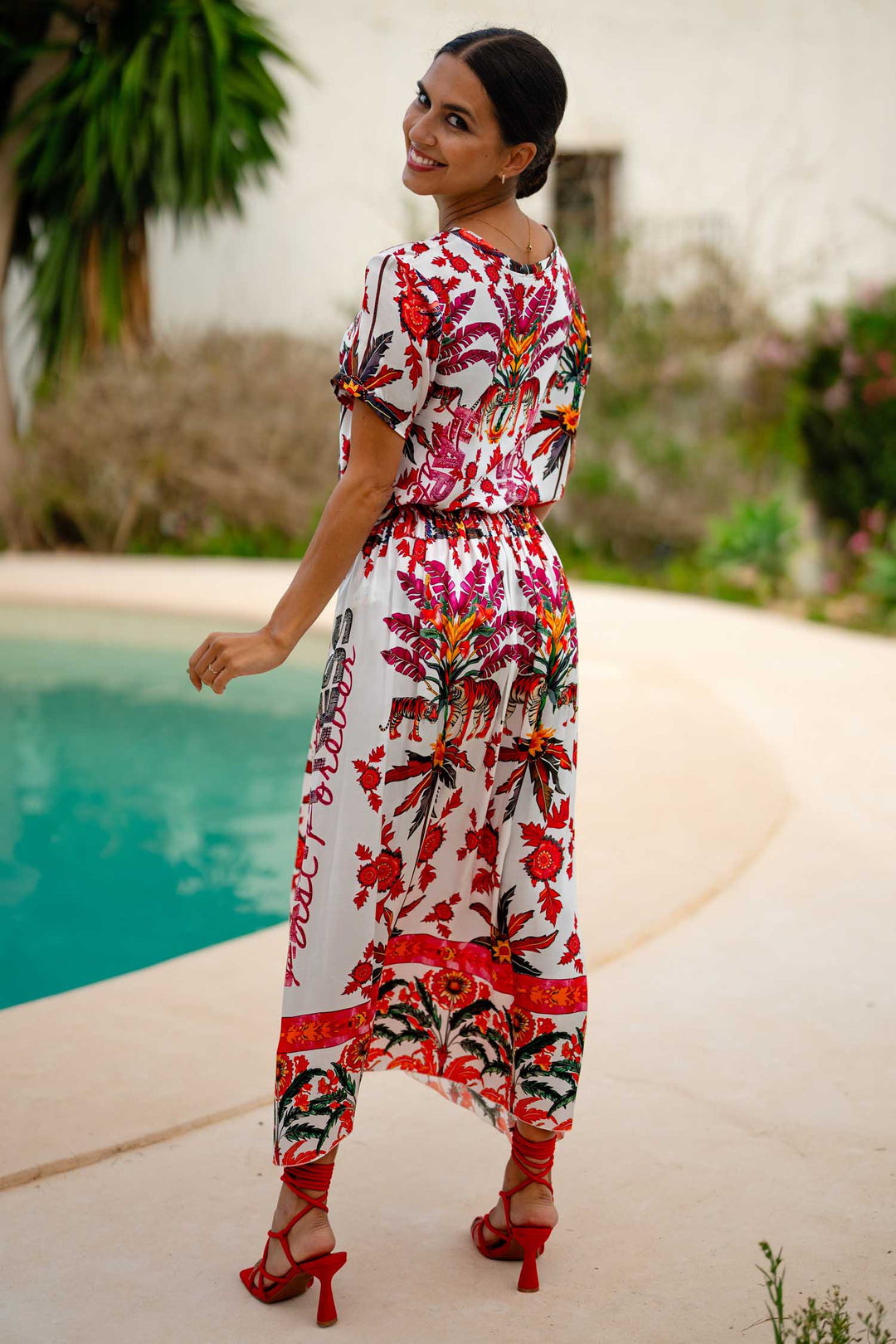 Rock Happiness First Printed Skirt