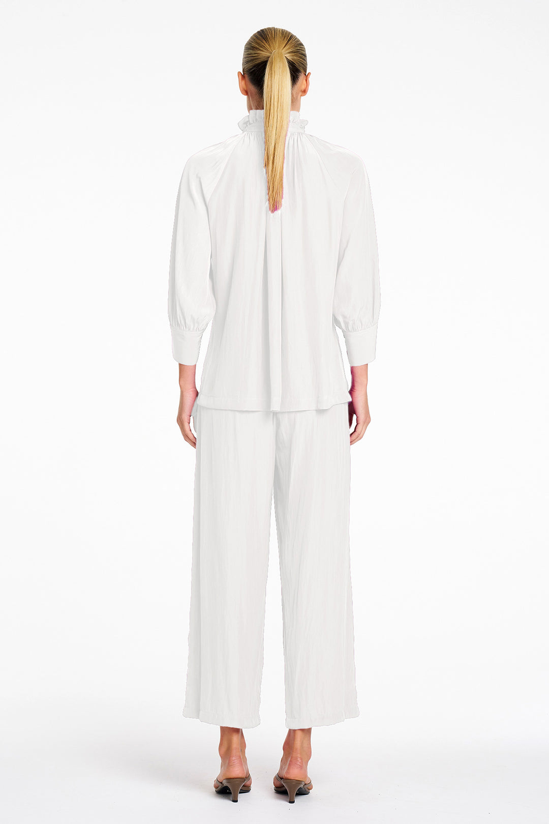 Roman Blouse in White
