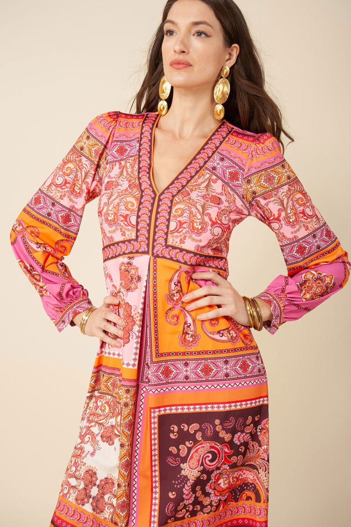 Rose Jersey Dress