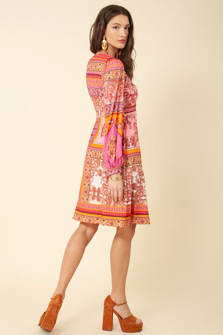 Rose Jersey Dress