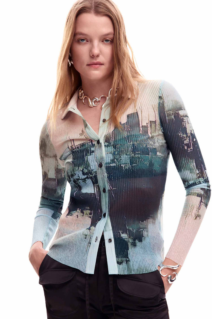 Roterdam Shirt in Gris Pastel