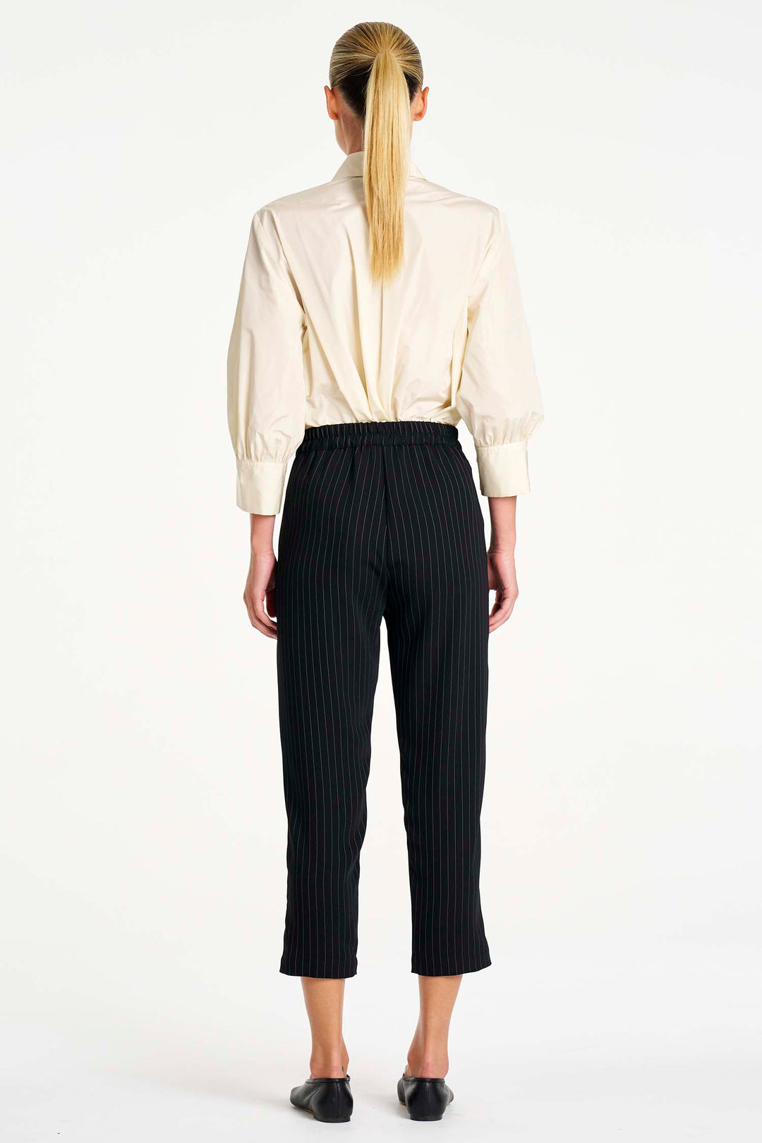 Ruffle Resort Top in Vanilla