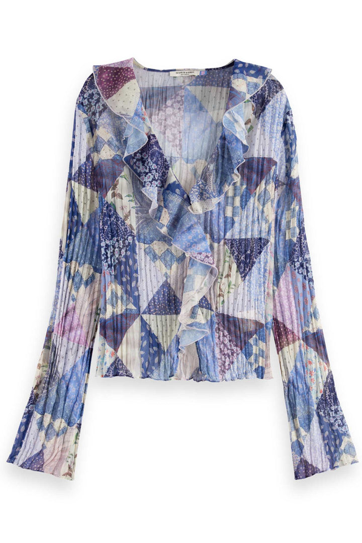 Ruffle Top in Memory Quilt