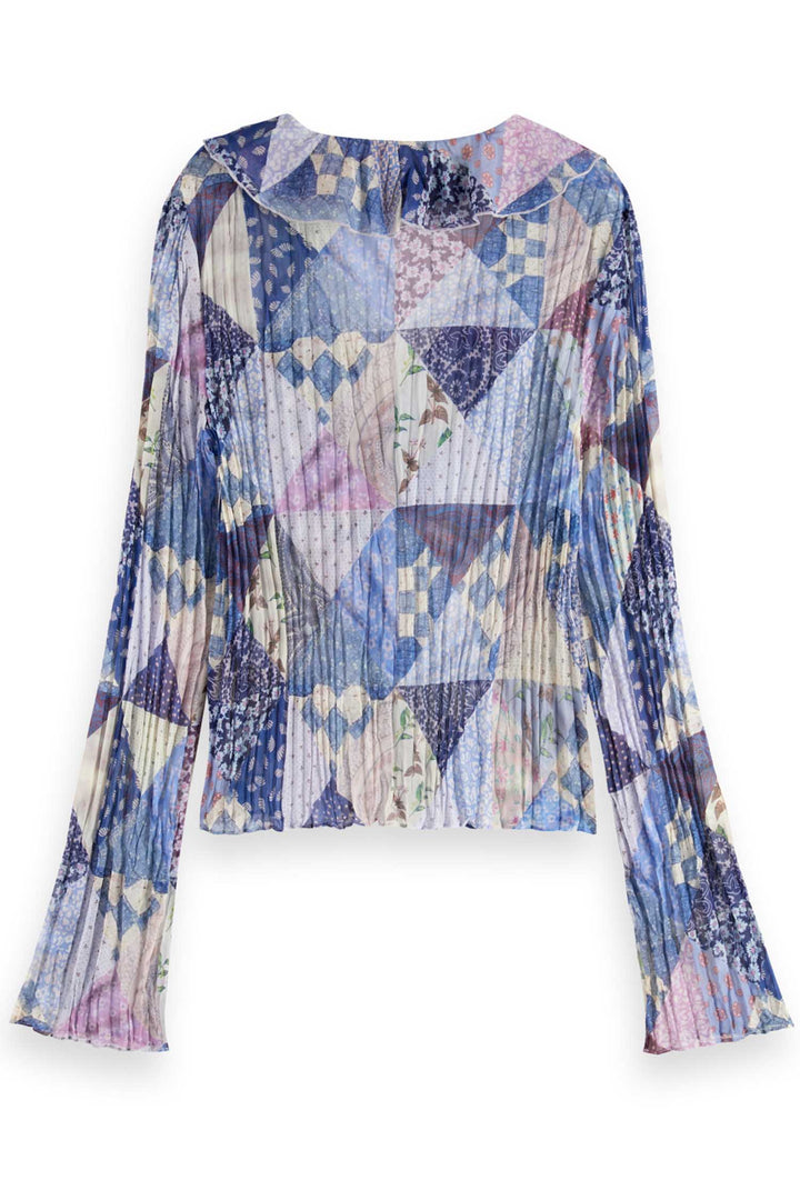 Ruffle Top in Memory Quilt