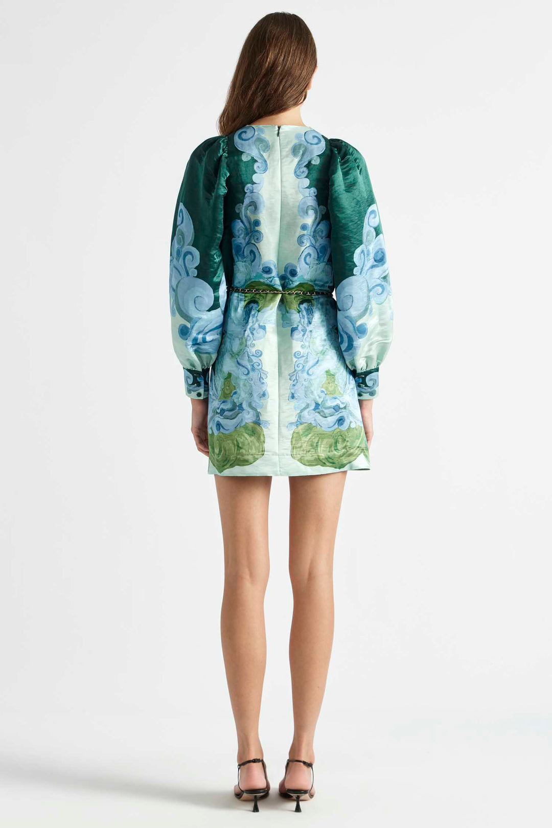 Runway Billow Shift Dress