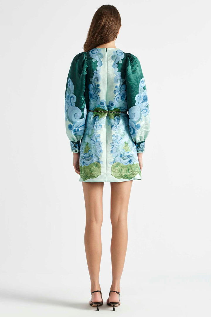 Runway Billow Shift Dress