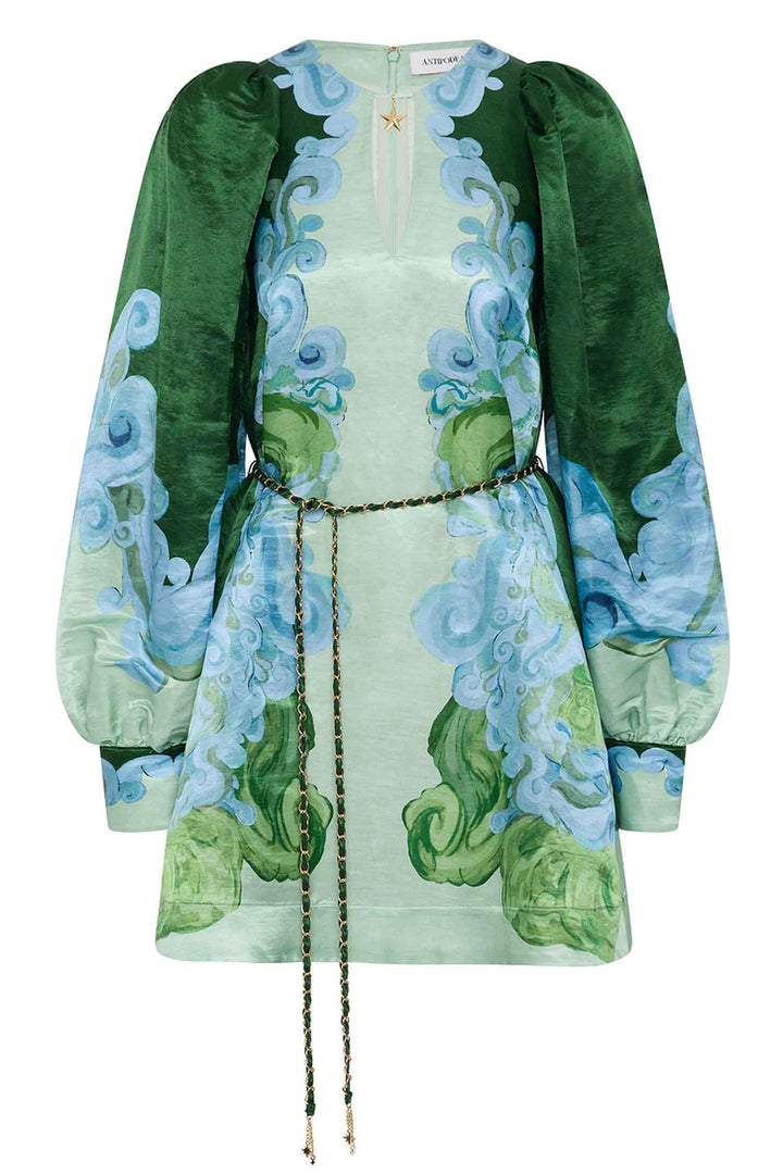 Runway Billow Shift Dress