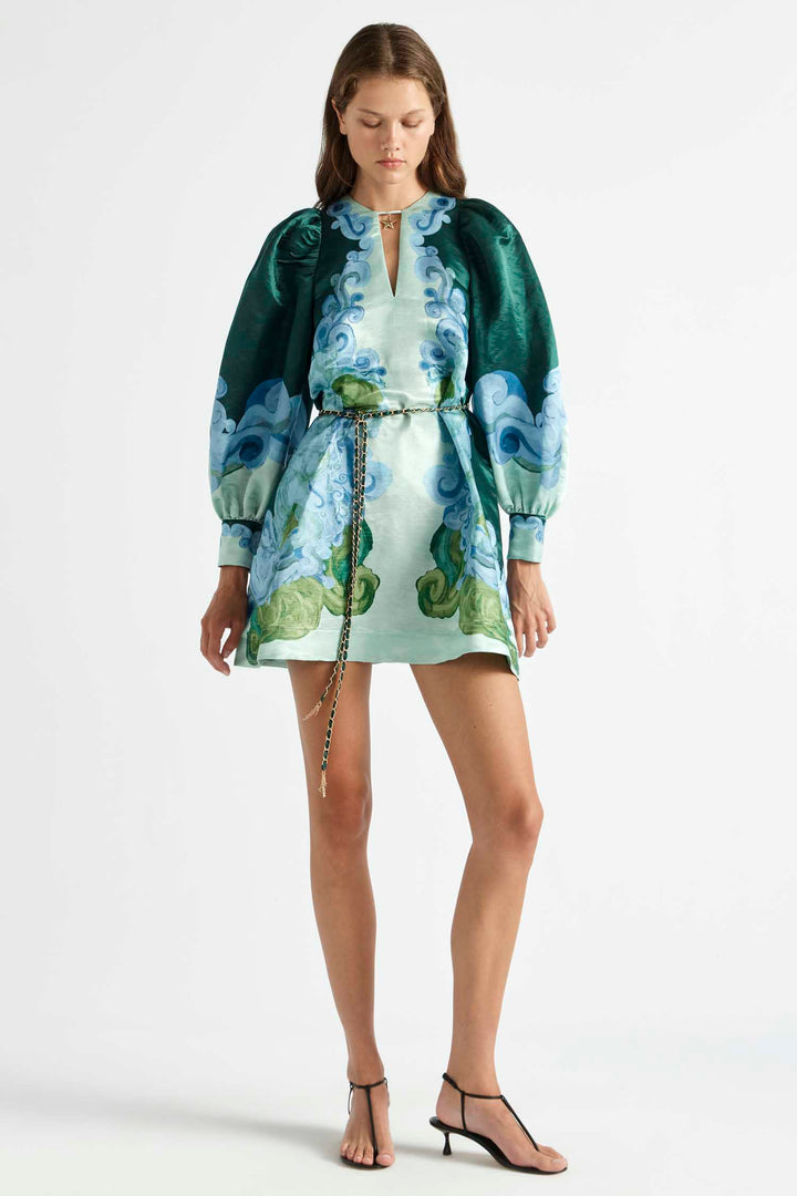 Runway Billow Shift Dress