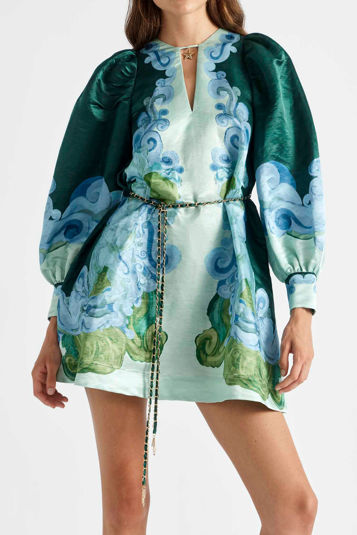 Runway Billow Shift Dress