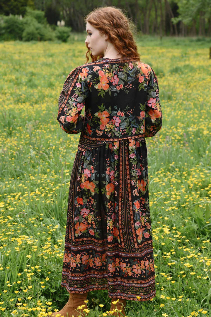 Rustic Romance Dress in Black