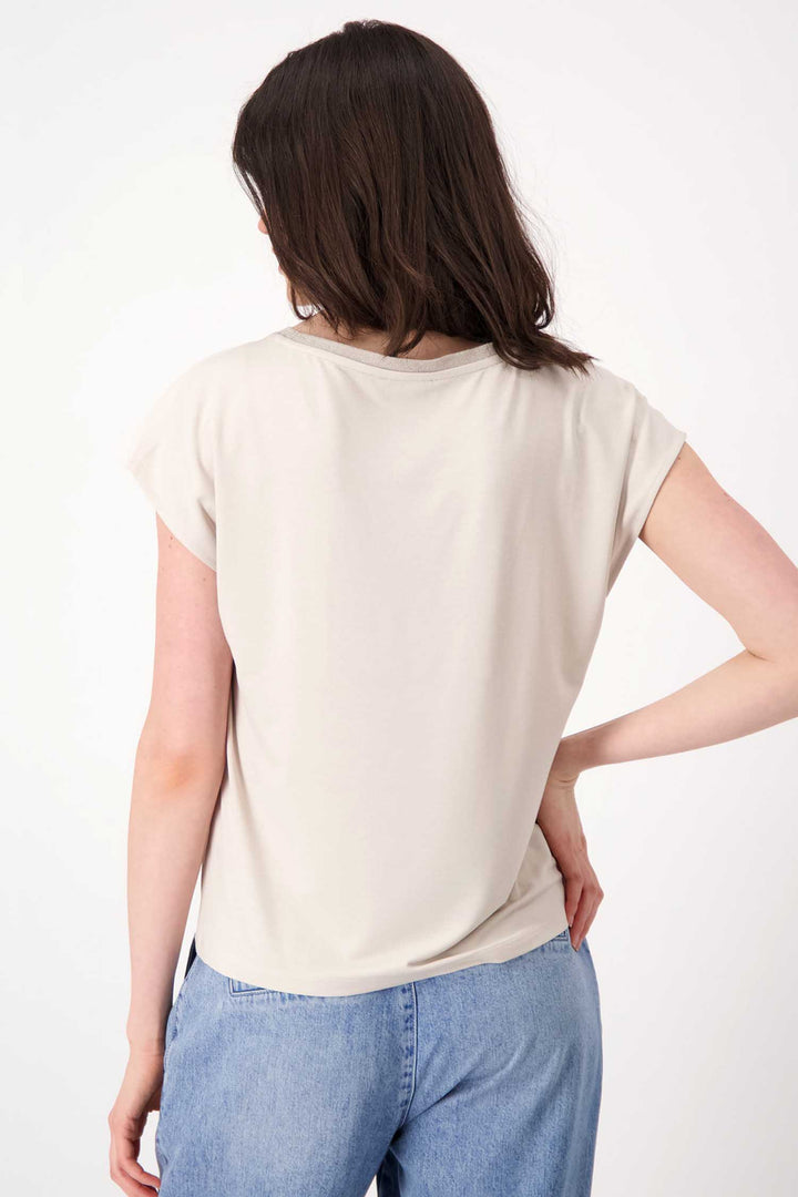 SS Blouse Shirt w Pocket in Sand