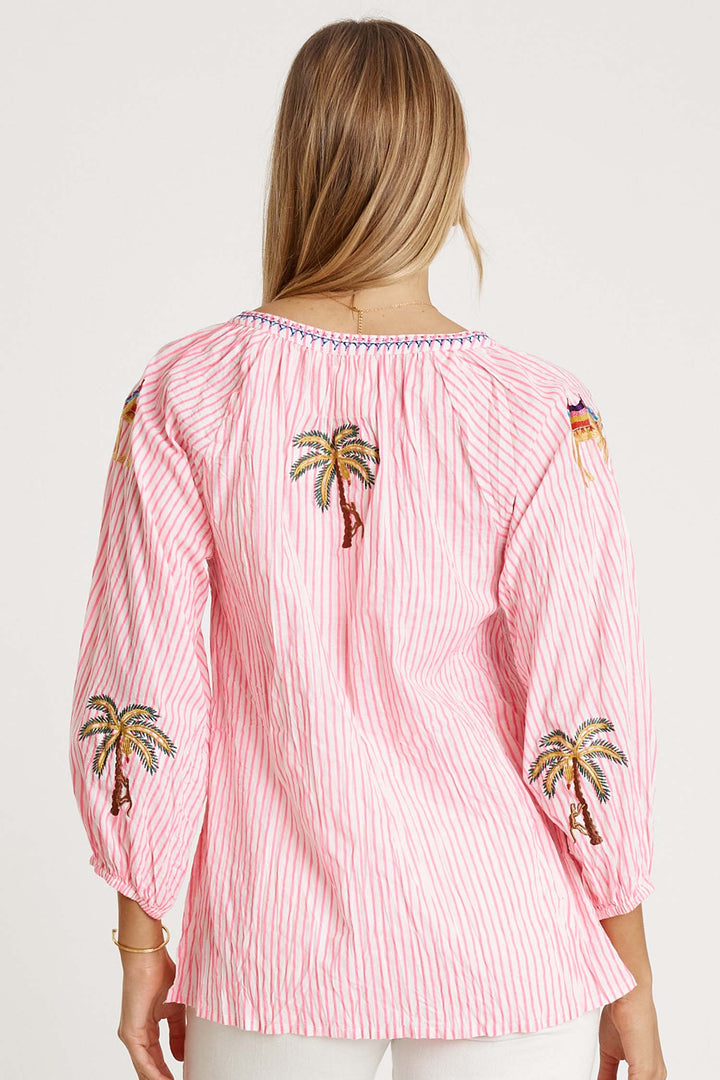 Sahara Top in Candy Stripe