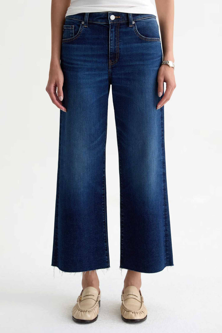Saige Wide Leg Crop Jeans - Outspoken
