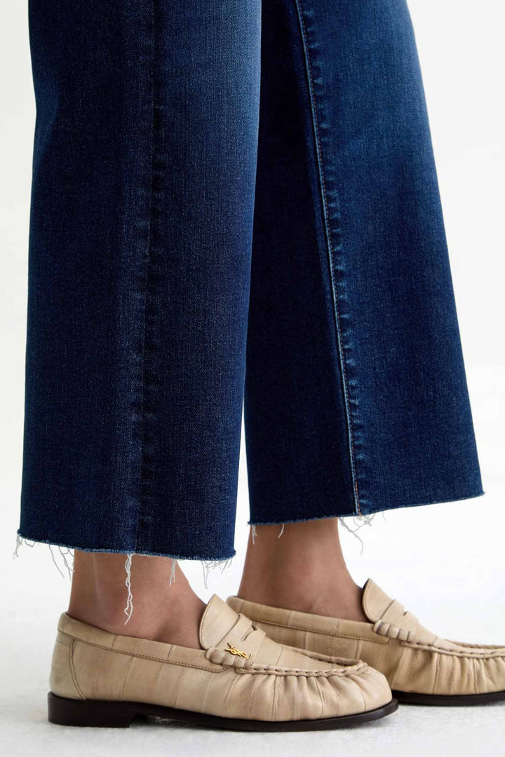 Saige Wide Leg Crop Jeans - Outspoken