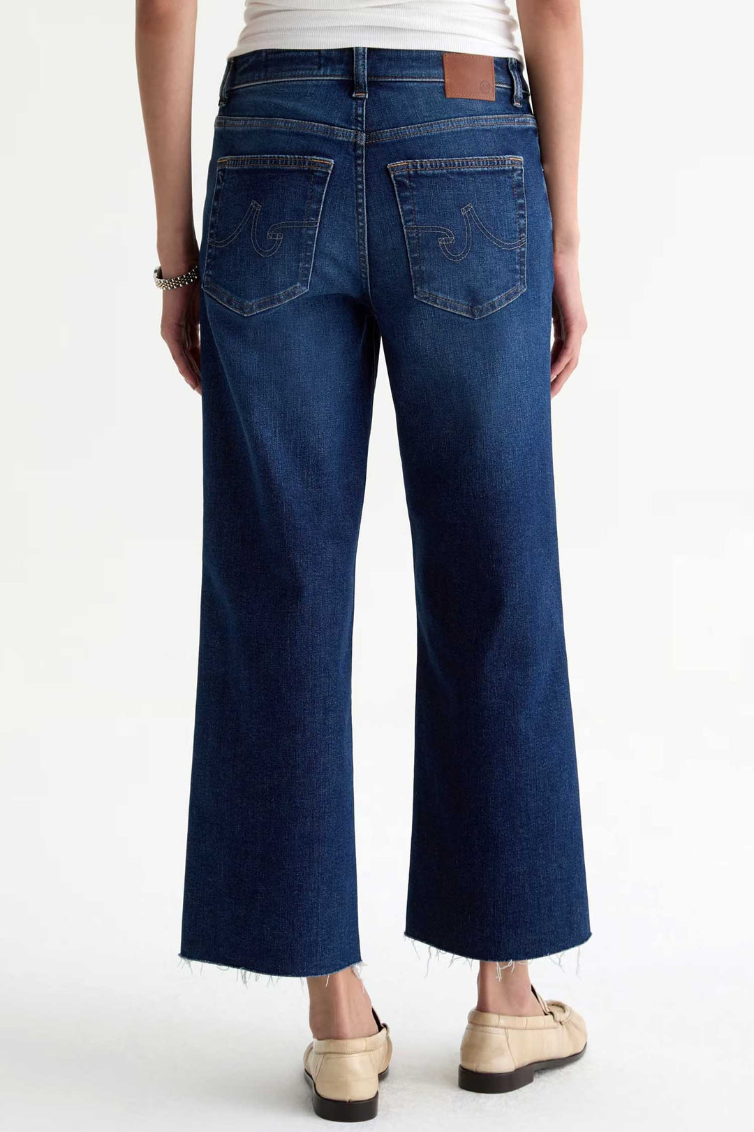 Saige Wide Leg Crop Jeans - Outspoken