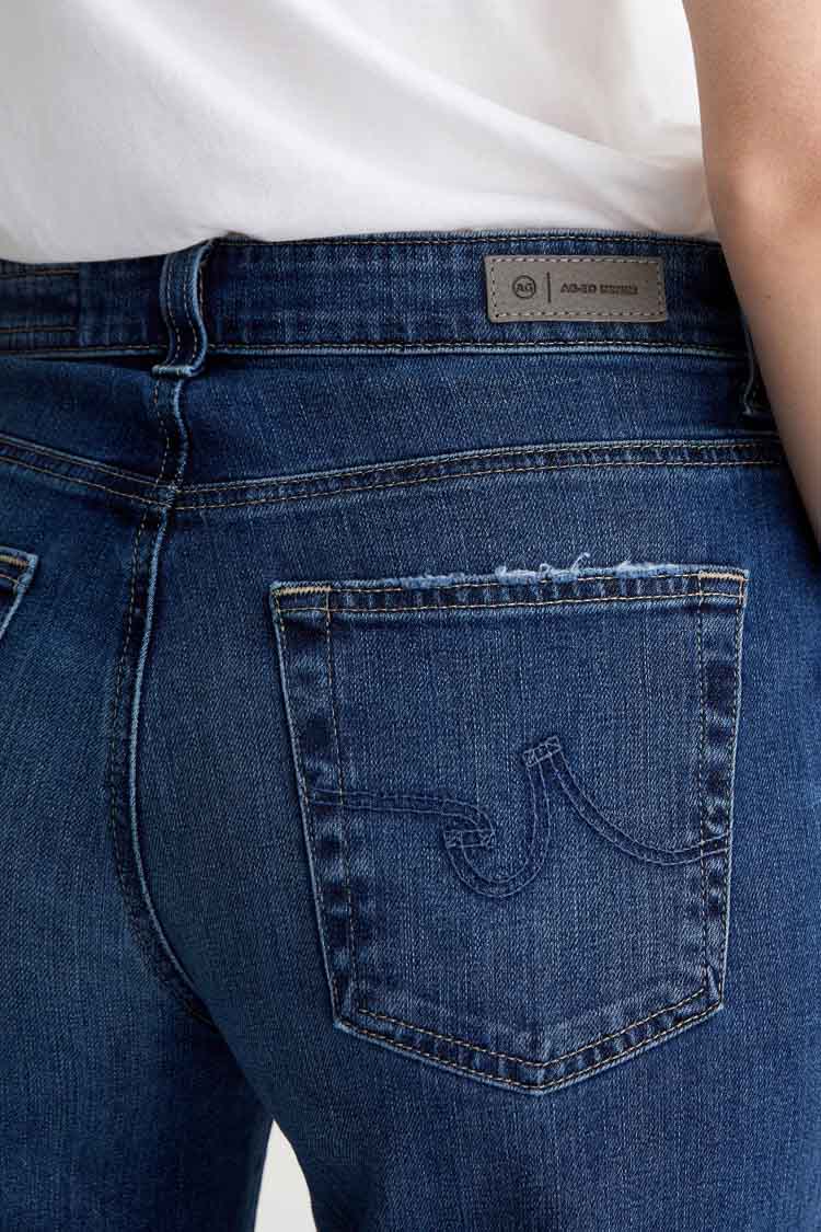 Saige Wide Leg Crop Jeans - 7 Years La Jolla