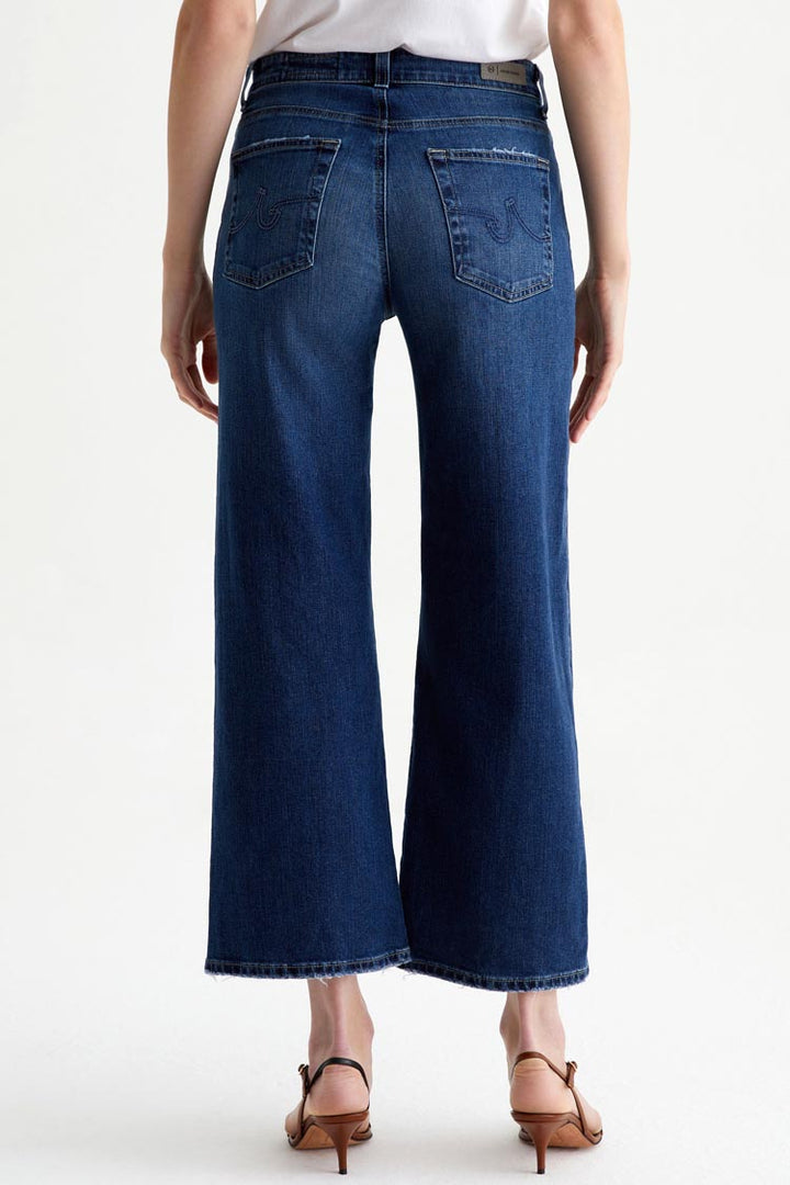 Saige Wide Leg Crop Jeans - 7 Years La Jolla