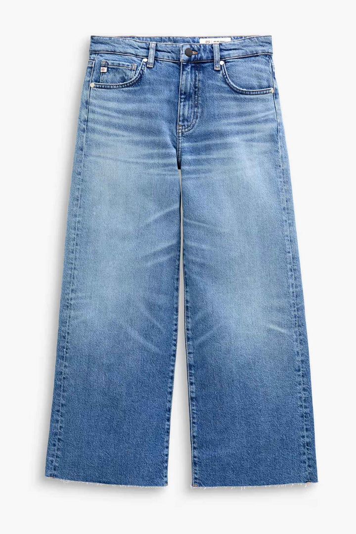 Saige Wide Leg Crop Jean in 17 Years Duet