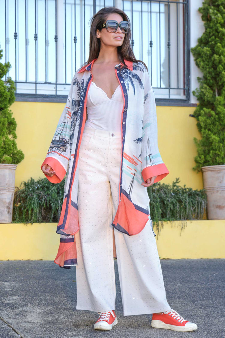 Sail-Abrate The Good Times Shirt in Marina