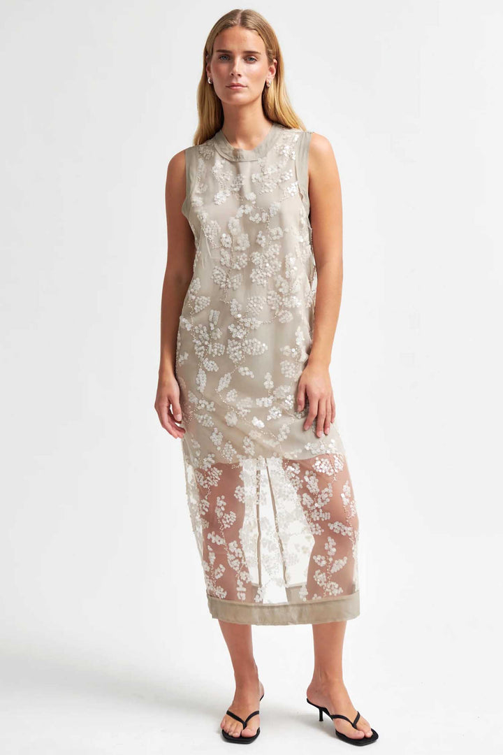 Salema Dress in Plaza Taupe