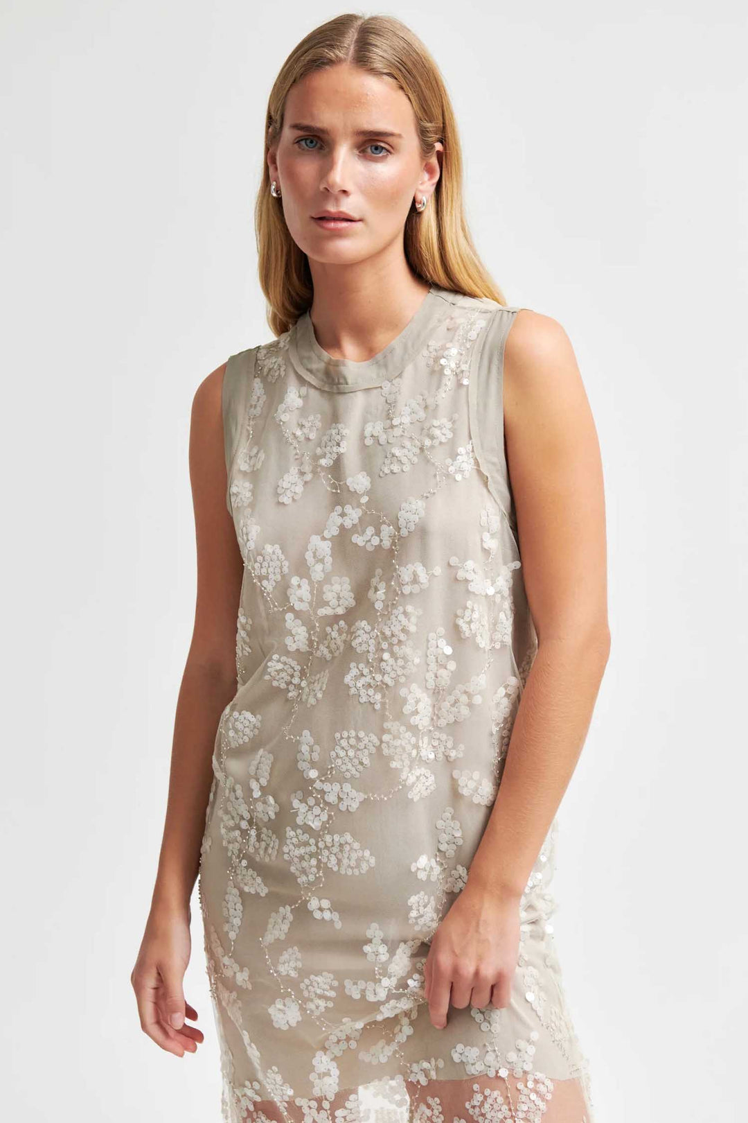 Salema Dress in Plaza Taupe