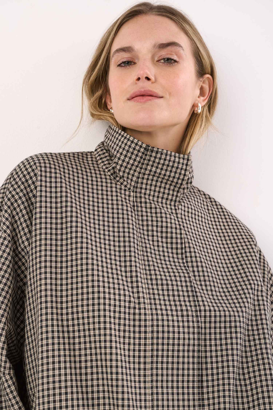 Sammie Bomber Jacket in Camel Check