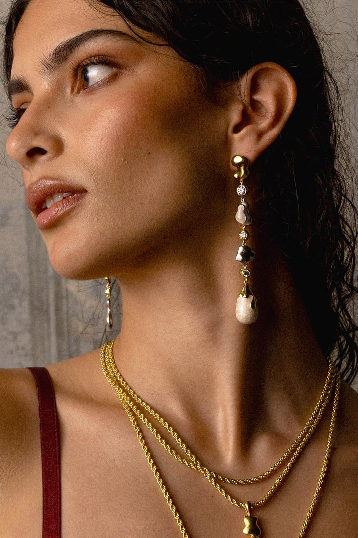 Sammy Earring in Gold Silver