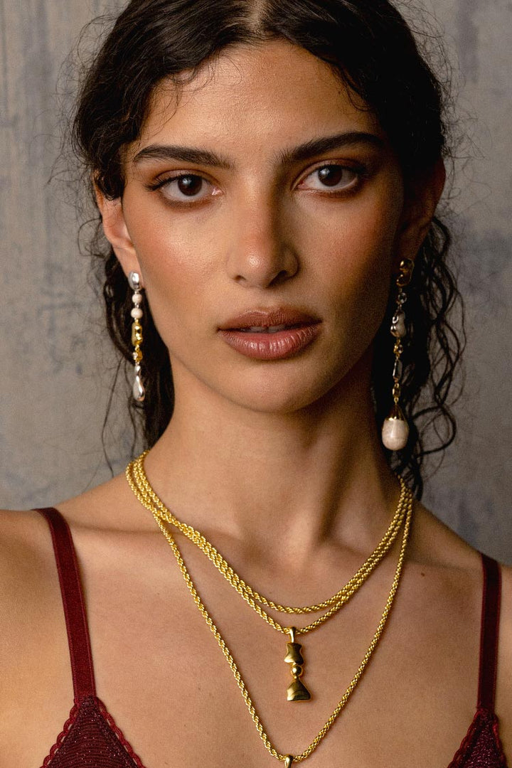 Sammy Earring in Gold Silver