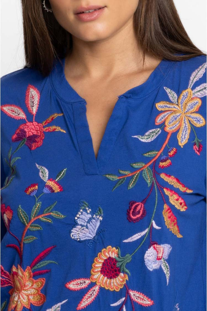 Sandra Split Jersey Tee