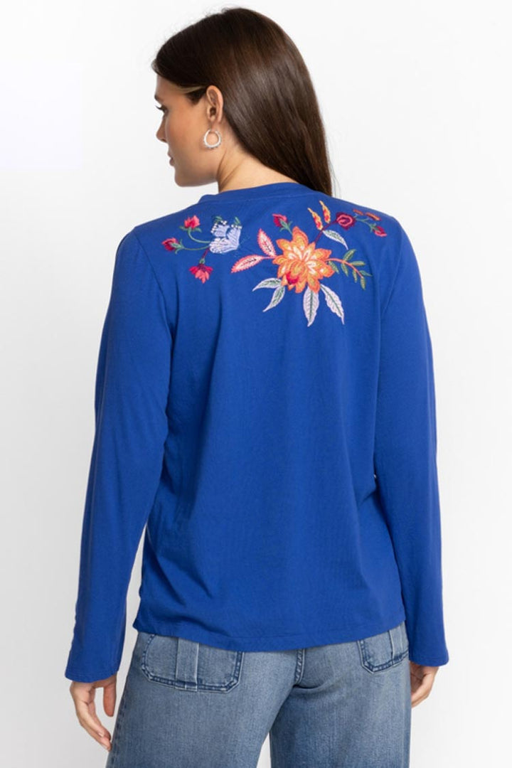 Sandra Split Jersey Tee