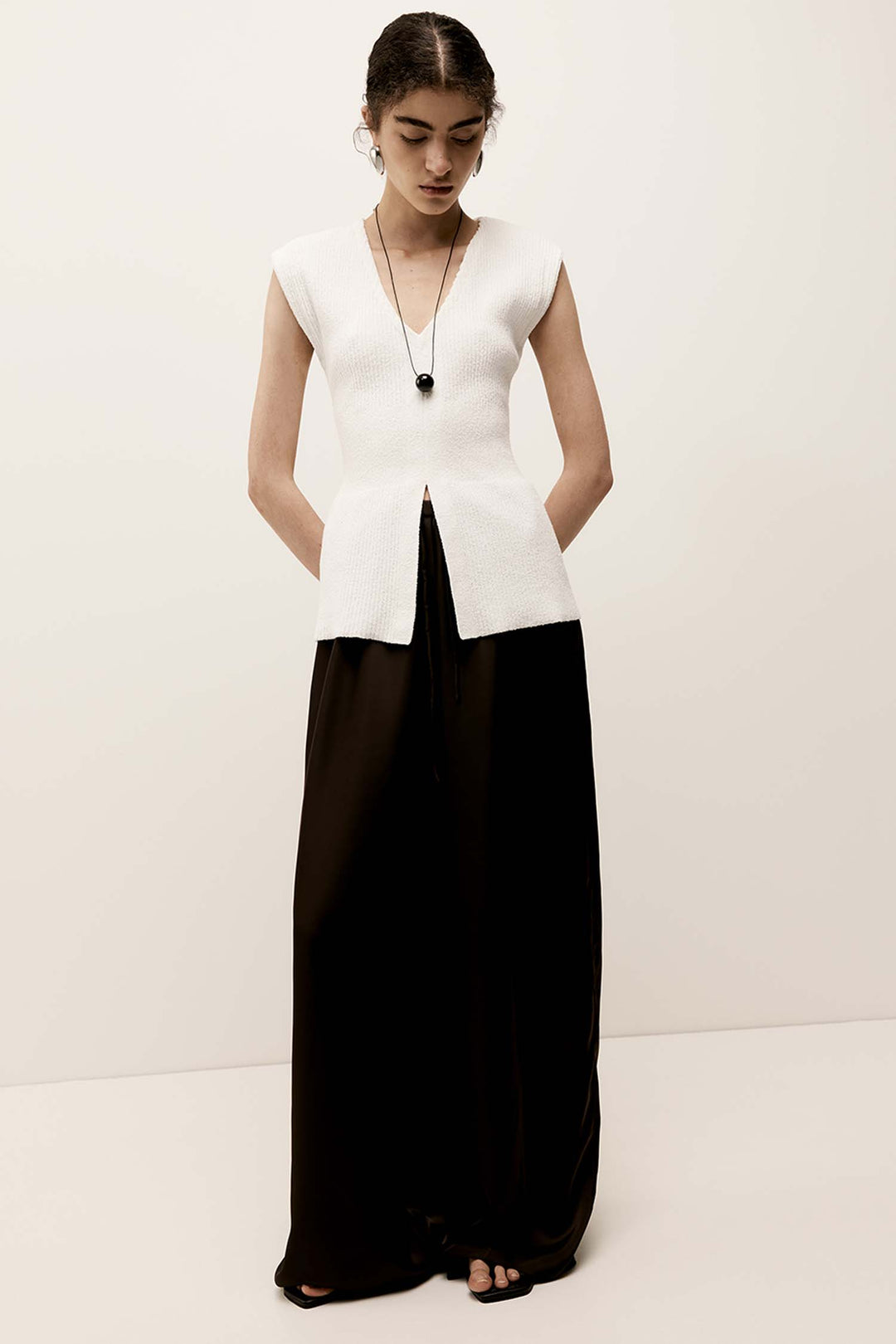 Santori Knit Sleeveless Top