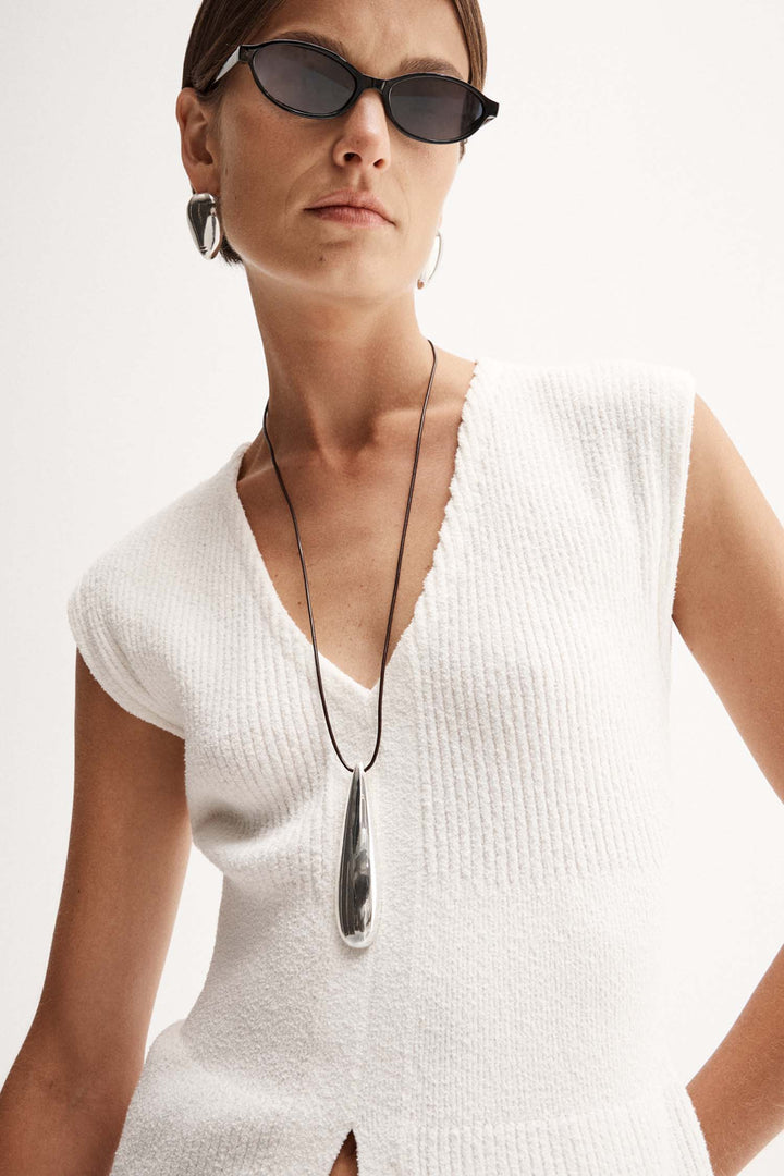 Santori Knit Sleeveless Top