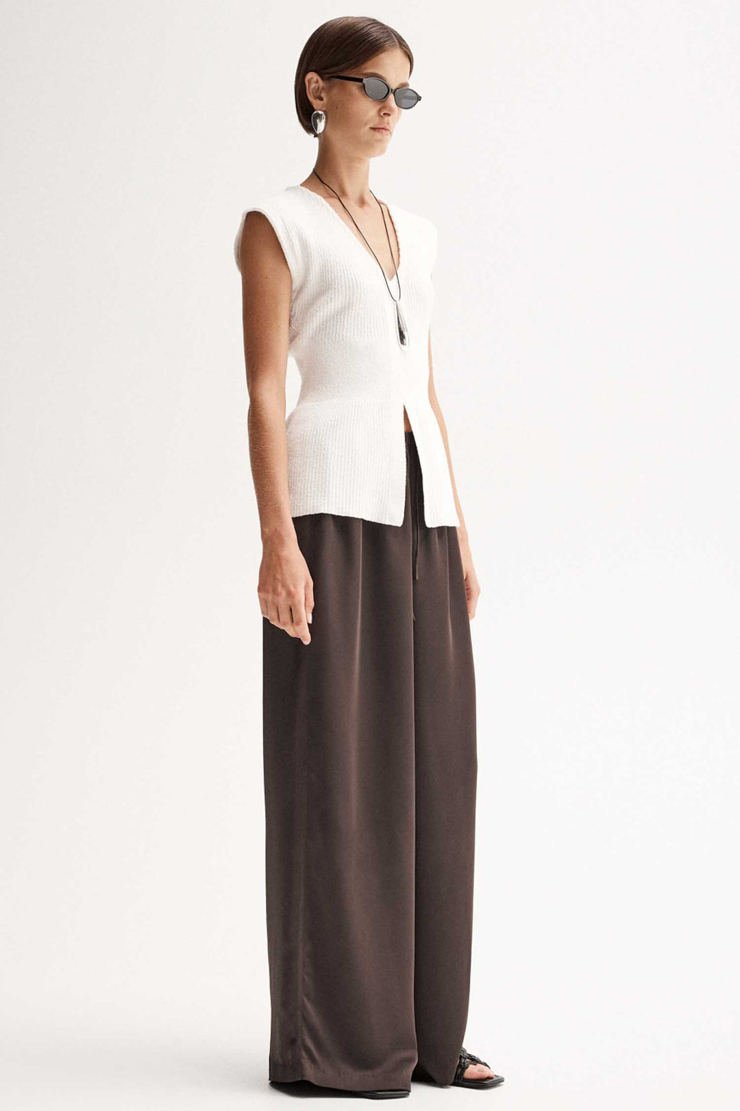 Santori Knit Sleeveless Top