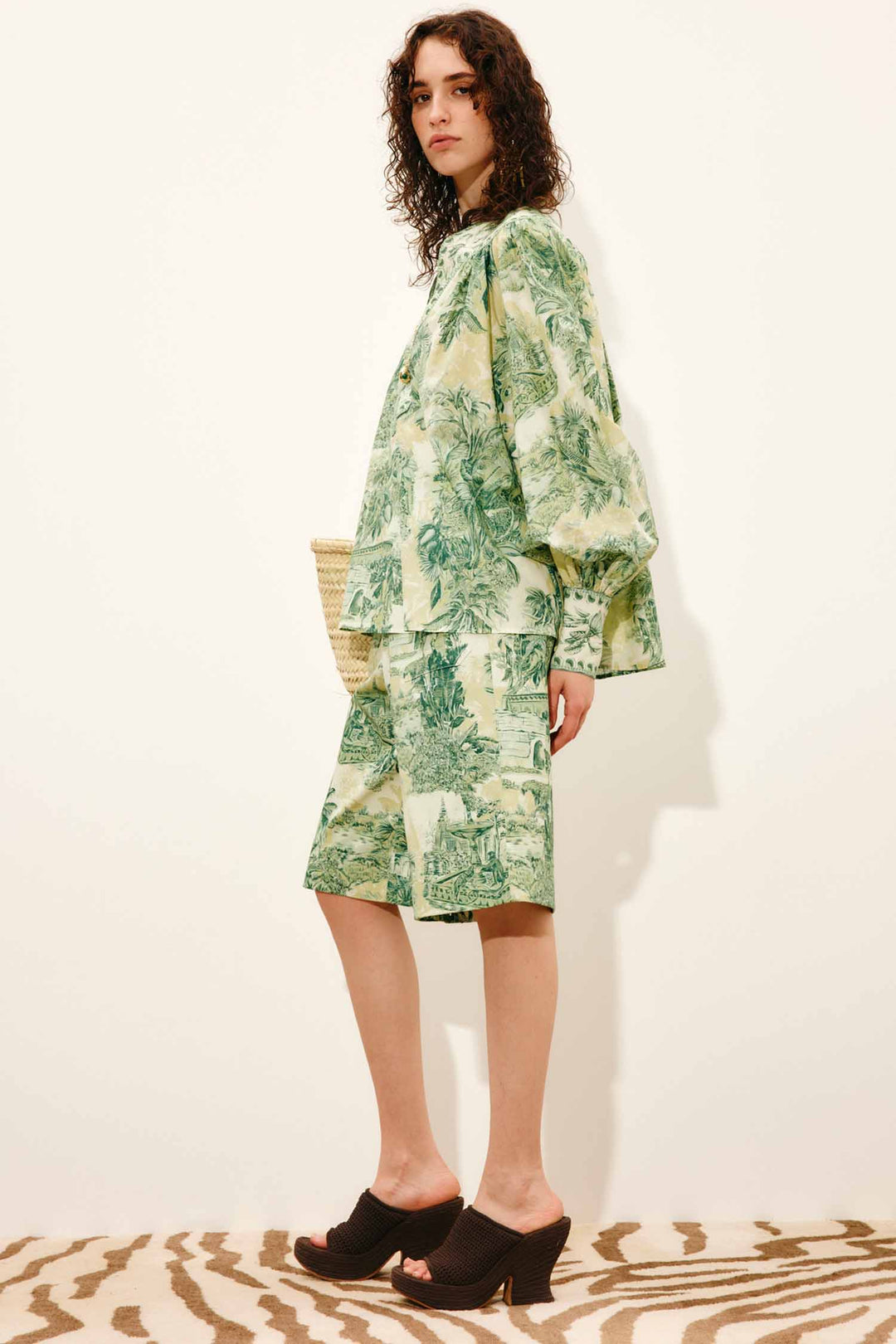 Sara Blouse in Green