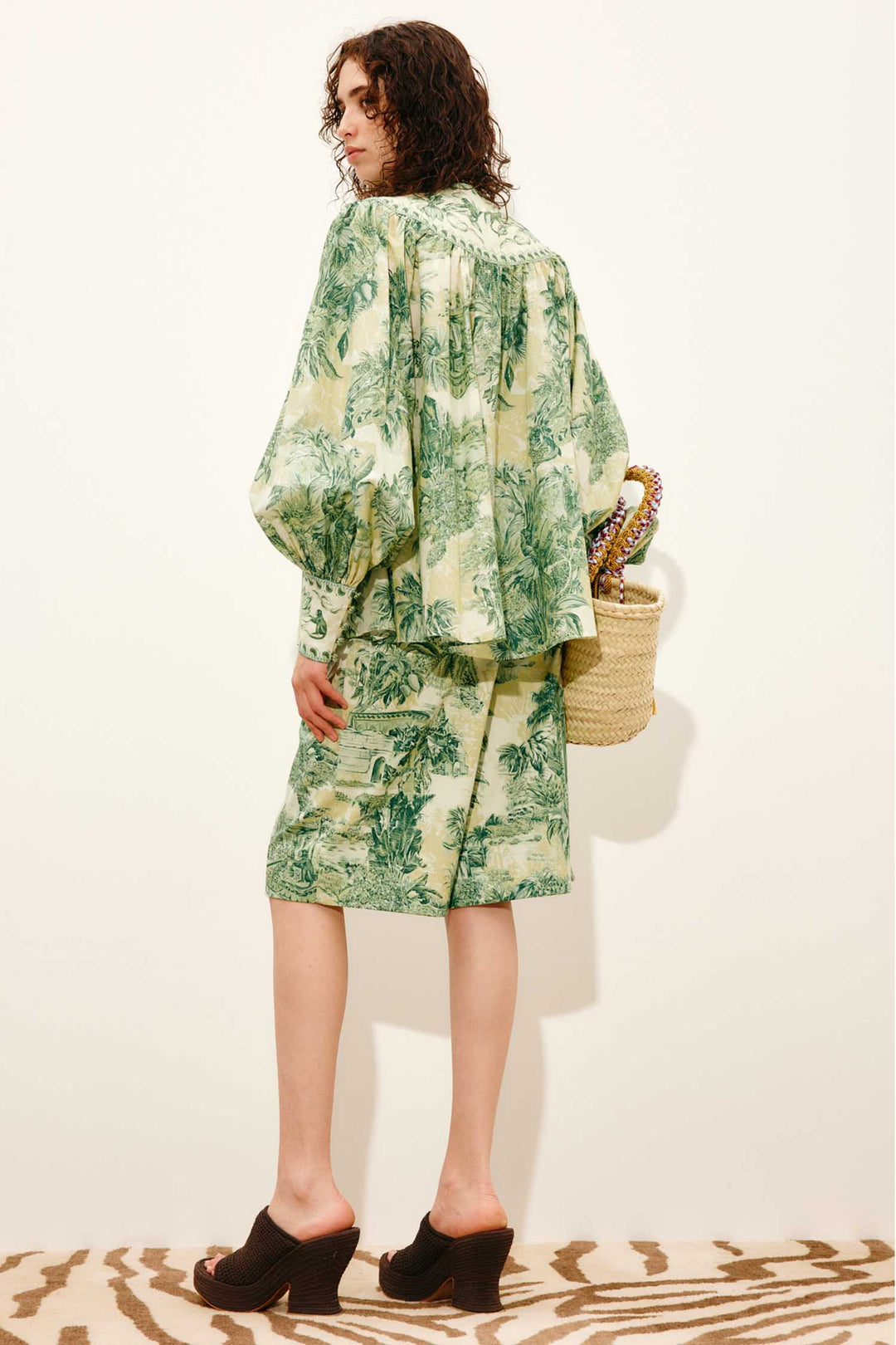 Sara Blouse in Green