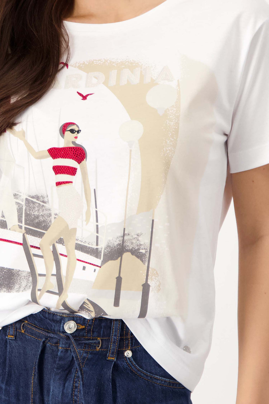 Sardinia Printed SS T-Shirt