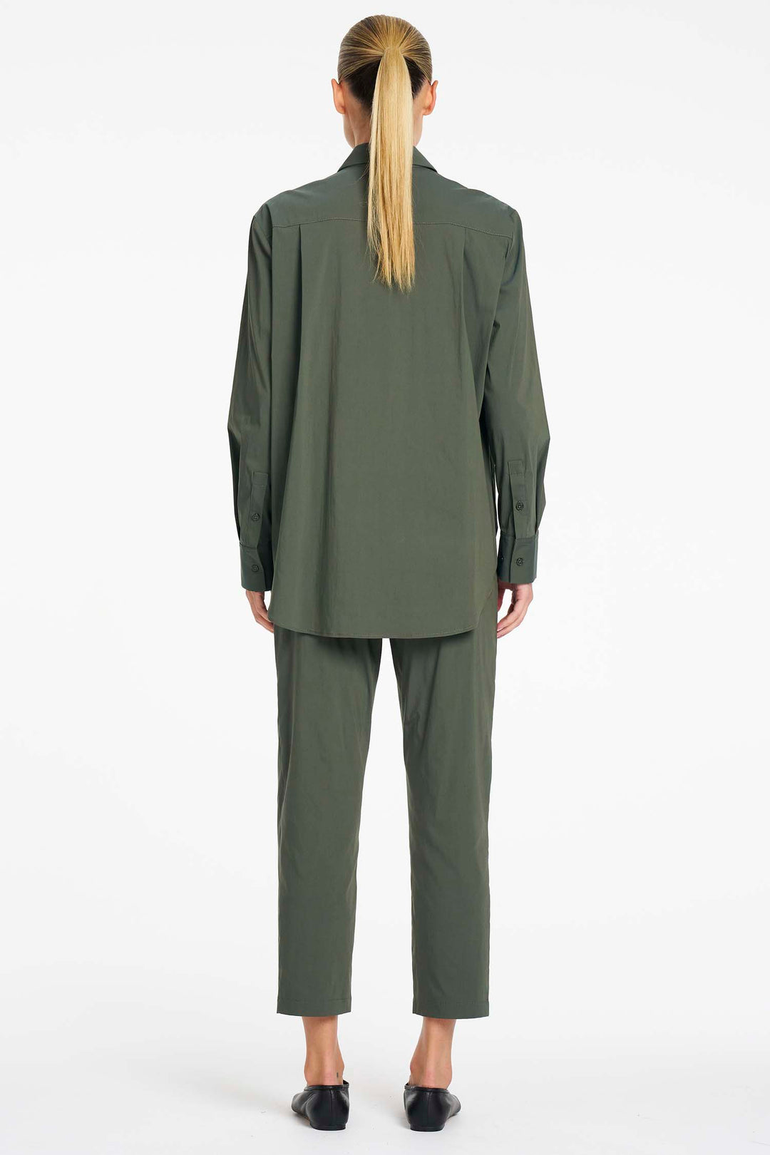 Saville Shirt in Bayleaf