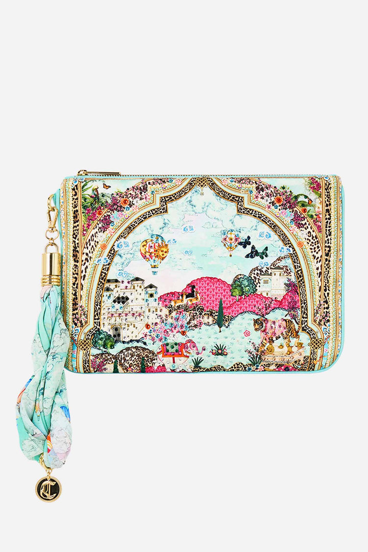Scarf Clutch in Miniature Moments