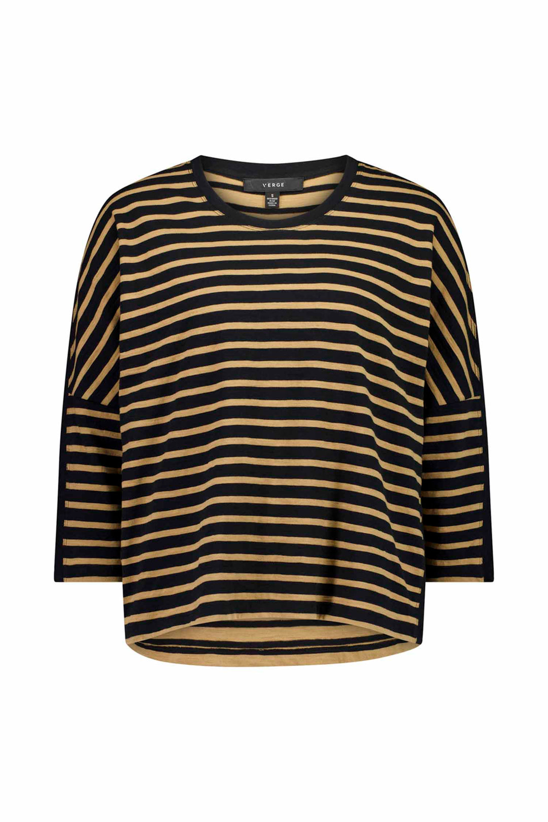 Scenic Top in Black/Caramel