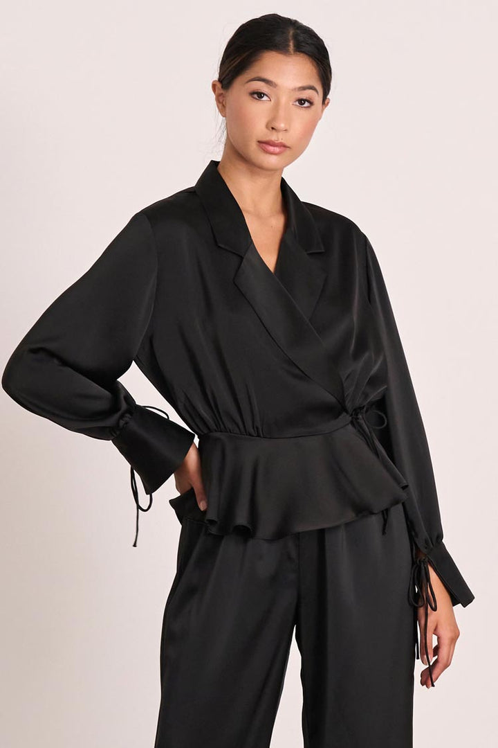 Seeker Wrap Blouse