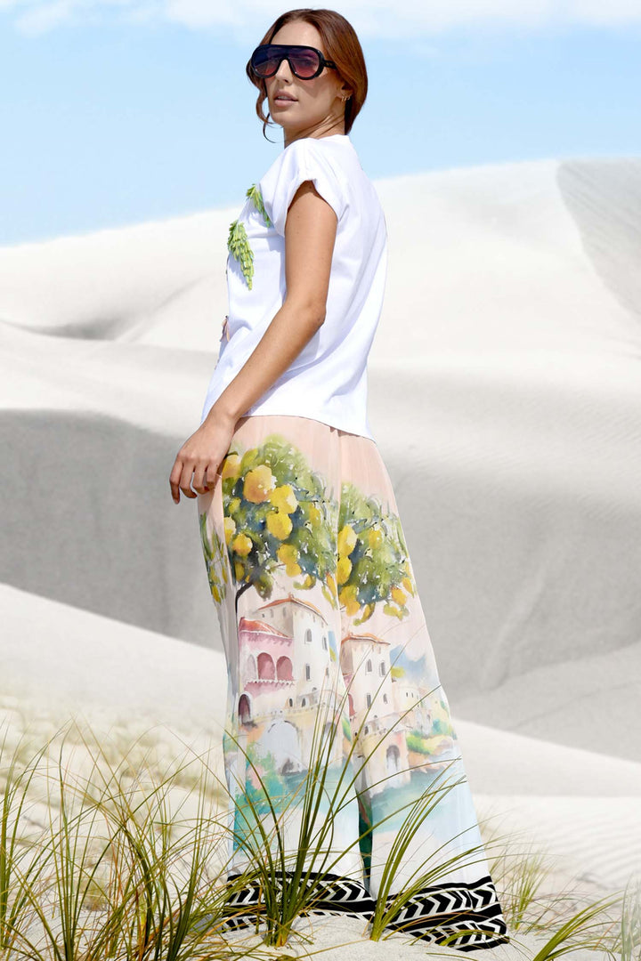 Seville Strolls Trousers in Pink Paint