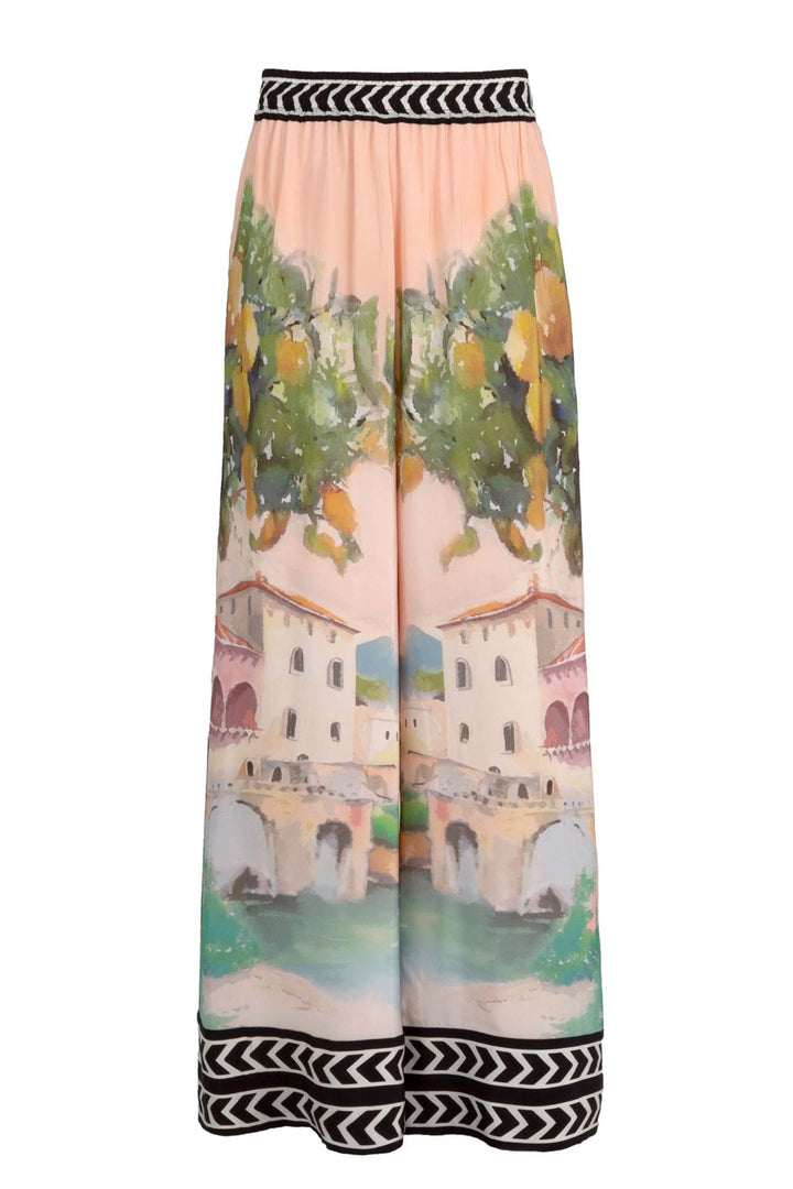 Seville Strolls Trousers in Pink Paint