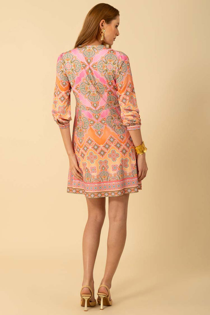 Sevyn V-Neck Jersey Dress