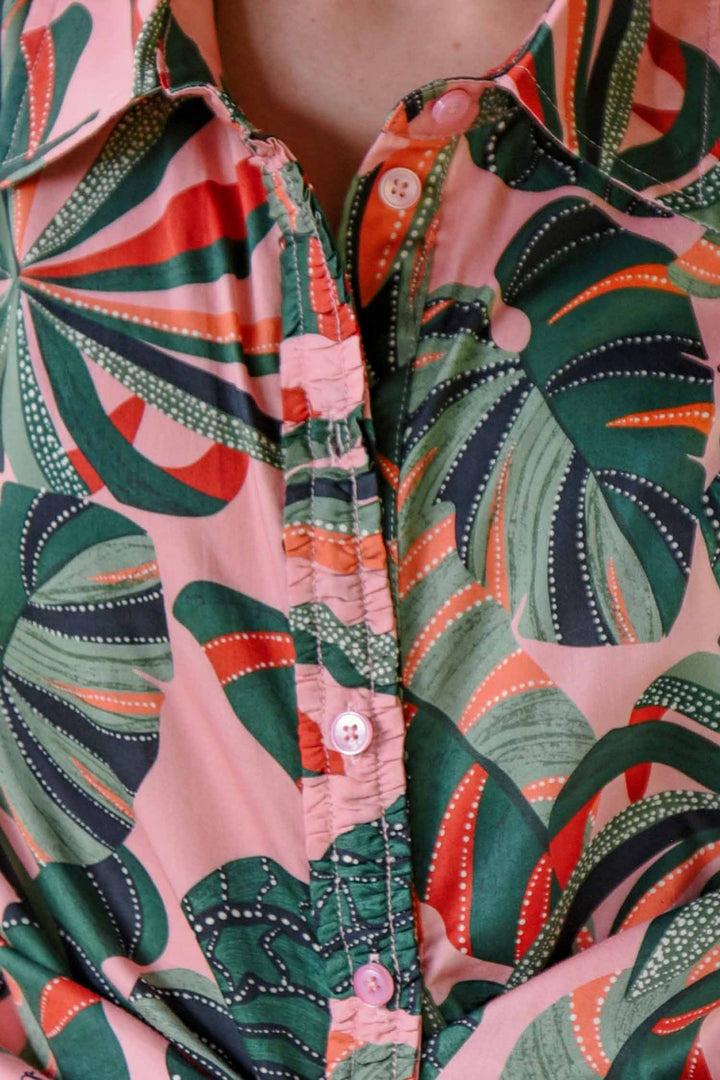 Sew It Seems Shirt in Terra Monstera