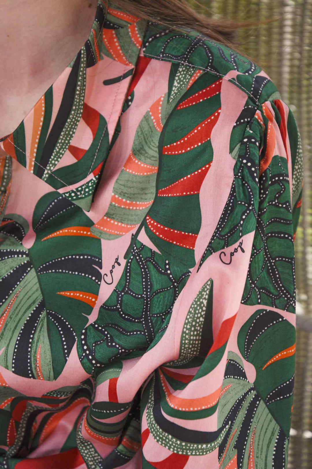 Sew It Seems Shirt in Terra Monstera